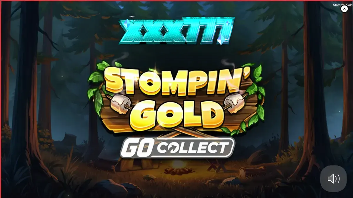 Tampilan visual permainan slot Stompin’ Gold GO Collect dengan karakter yeti