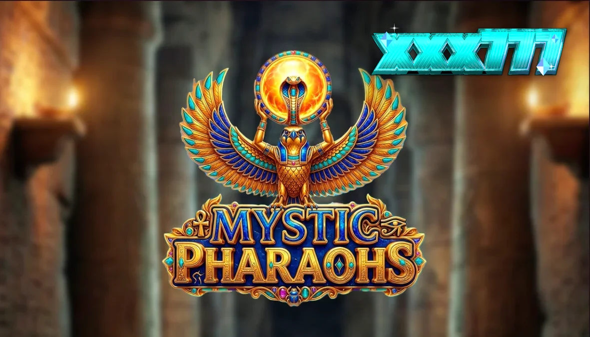 Tampilan visual slot Mystic Pharaoh dengan tema Mesir Kuno